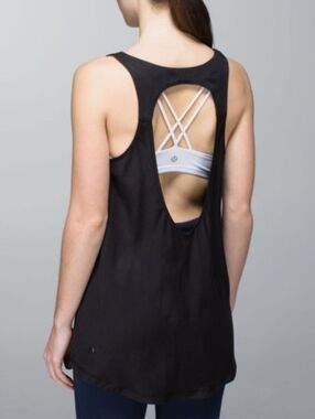 Lululemon Peace of Mind Tank top M black